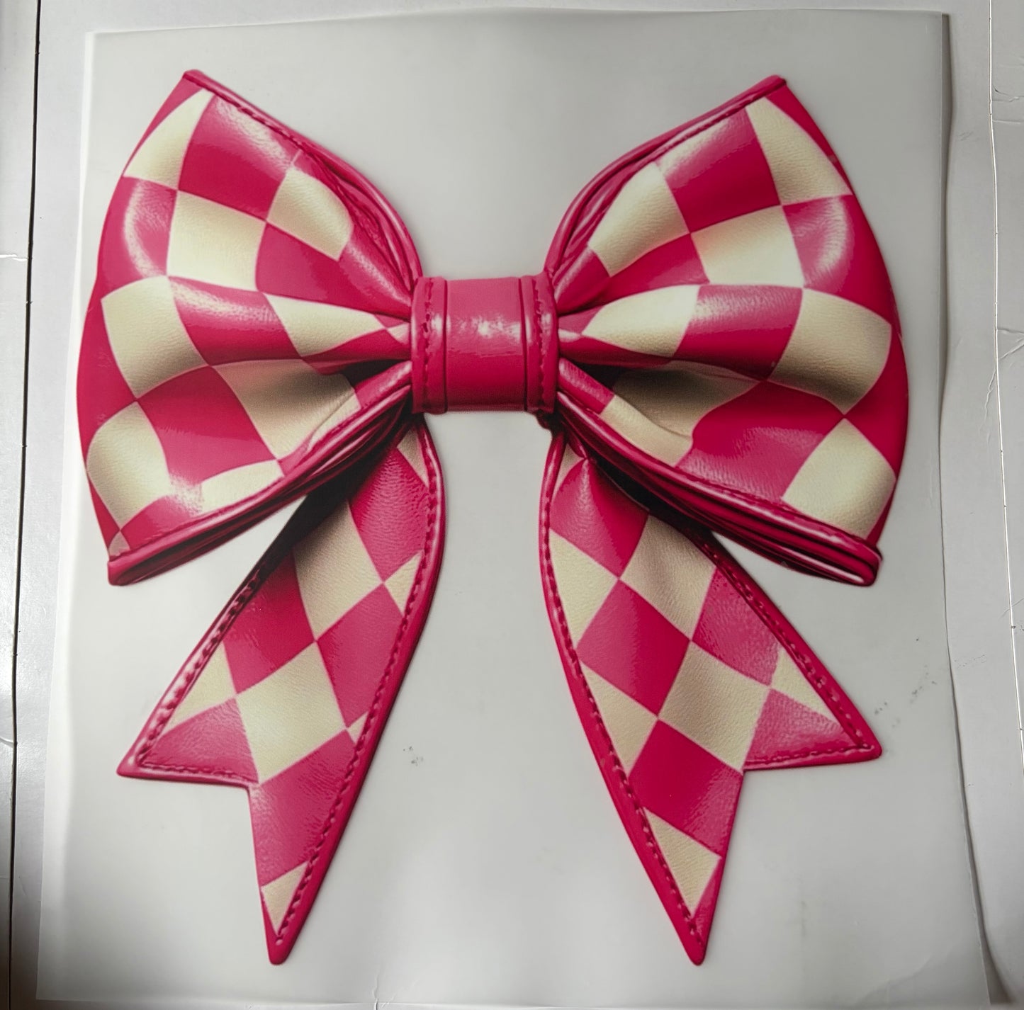 Pink bow