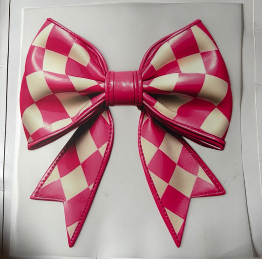 Pink bow