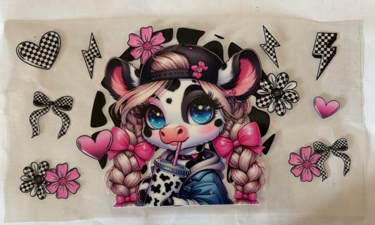 Pink cow
