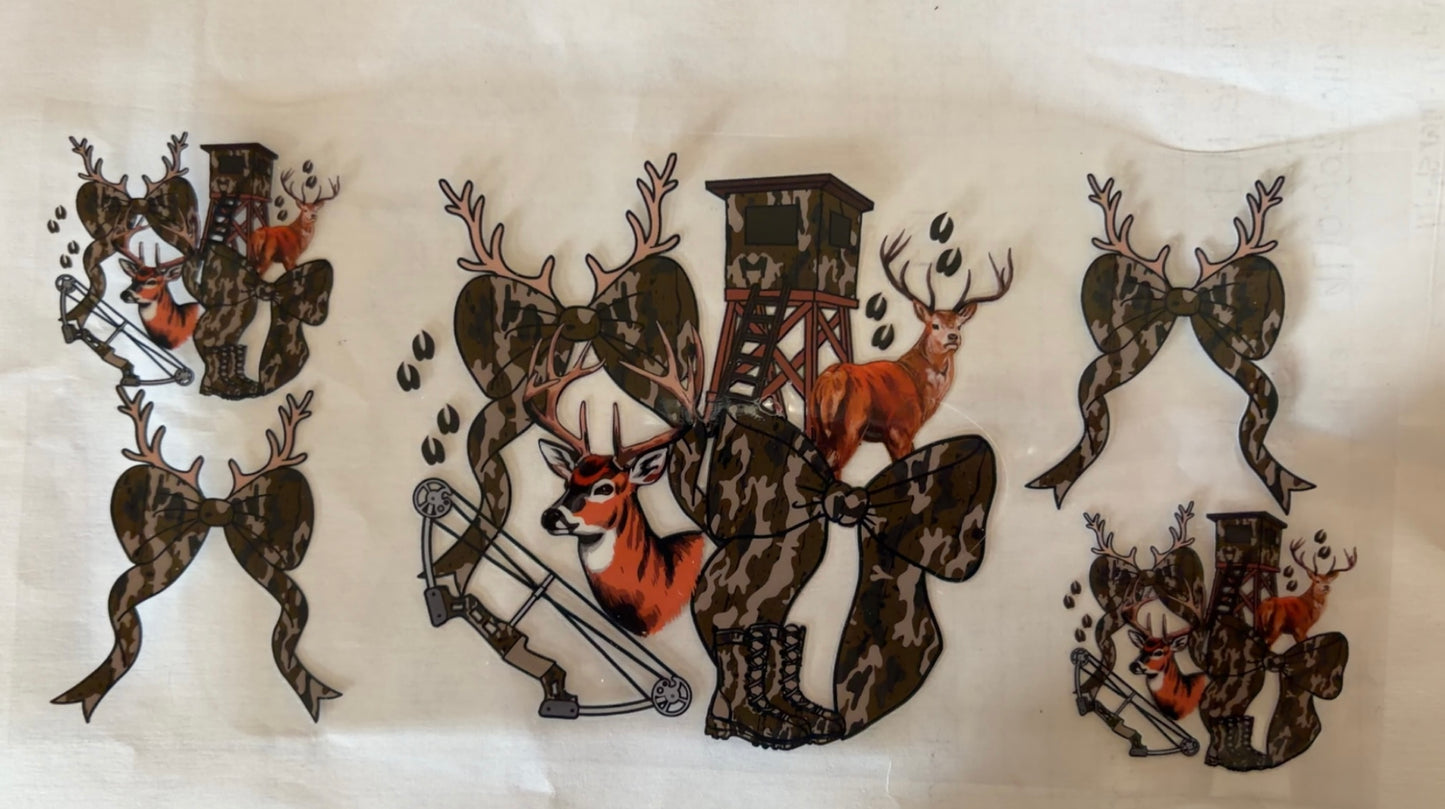 Deer with bows