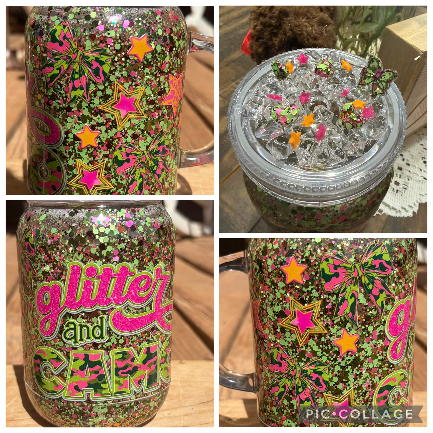 Glitter and Camo